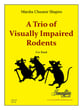 A Trio of Visually Impaired Rodents Concert Band sheet music cover